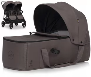 LEKKA MIĘKKA GONDOLA WKŁAD NIEMOWLĘCY DO WÓZKA EUROCART DOBLO TAUPE - Akcesoria do wózków LEKKA MIĘKKA GONDOLA WKŁAD NIEMOWLĘCY DO WÓZKA EUROCART DOBLO TAUPE - Akcesoria do wózków - miniaturka - grafika 1