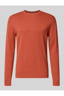 Sweter z dzianiny o kroju regular fit z czystej bawełny - Tom Tailor - Swetry męskie - miniaturka - grafika 1