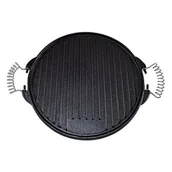 Ruszty - Płyta do pizzy na grilla żeliwna okrągła śr. 30 cm Activa - miniaturka - grafika 1