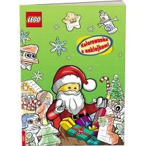 LEGO Iconic. Kolorowanka z naklejkami - Kolorowanki, wyklejanki - miniaturka - grafika 1