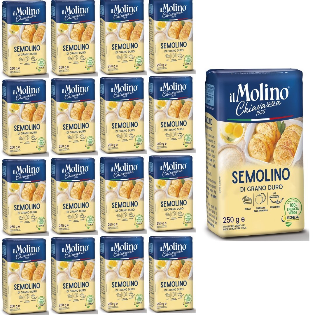 Mąka Semola di Grano Duro 17 x 250g - il Molino Chiavazza