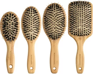 Olivia Garden Bamboo Touch Nylon&Boar Szczotka do rozczesywania włosów rozmiary XS, S, M, L - Szczotki i grzebienie do włosów - miniaturka - grafika 1