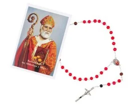 Koronka do św. Mikołaja z Miry - instrukcja modlitwy - Różańce - miniaturka - grafika 1