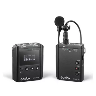 Godox WMicS2 Kit 1 System Bezprzewodowy UHF - Kamery cyfrowe - akcesoria - miniaturka - grafika 1