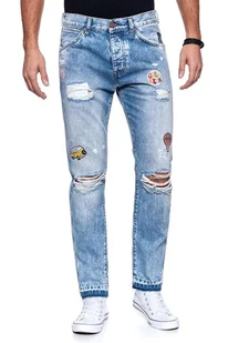 Wrangler, Spodnie męskie, Boyton Blue Tomorrow W16Egw13N, rozmiar W30 L32 - Spodnie męskie - miniaturka - grafika 1