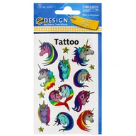 Pedagogika i dydaktyka - Tatuaże dla dzieci Jednorożce Nowa - miniaturka - grafika 1