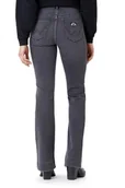 Spodnie damskie - WRANGLER FLARE SOFT SMOKE W233ZJ29U 24/32 - miniaturka - grafika 1