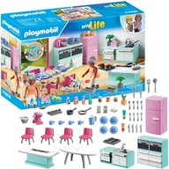 Klocki - Playmobil My Life 71608 Kuchnia Z Jadalnią - miniaturka - grafika 1