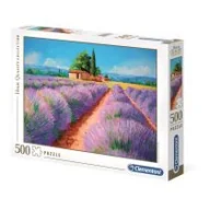 Puzzle - Clementoni Puzzle 500el Lawendowy zapach 35073 - miniaturka - grafika 1