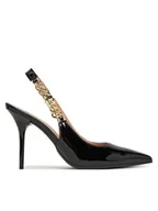 Czółenka - LOVE MOSCHINO Szpilki JA10139G0MIH0000 Czarny - miniaturka - grafika 1