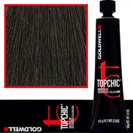 Farby do włosów i szampony koloryzujące - Goldwell TOPCHIC Farba pernamentna do włosów 4G - średni złoty brąz 60ml - miniaturka - grafika 1