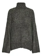 Swetry damskie - Pieces Sweter w kolorze khaki - miniaturka - grafika 1