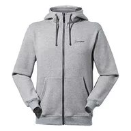 Bluzy męskie - Berghaus Męska bluza z kapturem, z pełnym zamkiem błyskawicznym, dodatkowe ciepło, bardzo wygodna - miniaturka - grafika 1