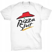 Koszulki męskie - Pizza Slut Koszulka Fast Food Sarkazm Parodia - miniaturka - grafika 1
