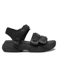 Buty dla dziewczynek - Sandały DeeZee CSXP2056-02 Czarny - miniaturka - grafika 1