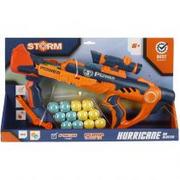 Zabawki zręcznościowe - Pistolet na piłki piankowe Hurricane - miniaturka - grafika 1