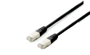 Equip 605690 kabel sieciowy Czarny 1 m Cat6a S/FTP (S-STP) - Patchcordy - miniaturka - grafika 1