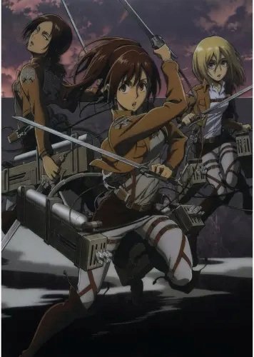 Plakat Anime Attack on Titan aot_046 A2 (custom)