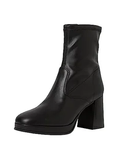 Tamaris Damskie botki 1-1-25379-41, czarny, 37 EU - Botki damskie - miniaturka - grafika 1