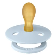 Smoczki uspokajające - Bibs Colour Symmetrical Baby Blue M Smoczek Symetryczny Kauczuk Hevea - miniaturka - grafika 1