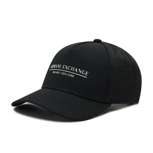 Czapka z daszkiem Armani Exchange 954202 CC150 00020 Czarny - Czapki damskie - miniaturka - grafika 1