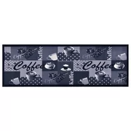 Dywany - vidaXL Lumarko Kuchenny dywanik podłogowy Coffee, niebieski, 60x180 cm 315968 - miniaturka - grafika 1