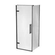 Kabiny prysznicowe - Kabina prysznicowa Cool 80x80x195 cm czarna Ravak - miniaturka - grafika 1