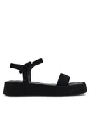 Sandały damskie - Badura Sandały ASTER-SLT2356-1 Czarny - miniaturka - grafika 1