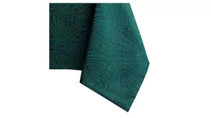 AmeliaHome AmeliaHome - Obrus plamoodporny Butelkowa Zieleń GAIA 140x260 cm - Obrusy i serwetki - miniaturka - grafika 1