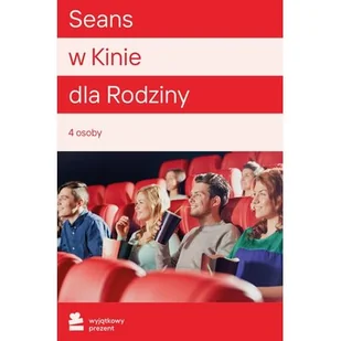 Karta podarunkowa WYJĄTKOWY PREZENT Seans w Kinie dla Rodziny - Kody i doładowania cyfrowe - miniaturka - grafika 1