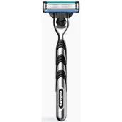 Maszynki do golenia i wkłady - Gillette Mach3 Charcoal Maszynka + Wkłady 5 szt. - miniaturka - grafika 1