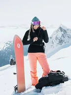 Bluzy damskie - Burton Bluza polarowa "[ak] Baker High Loft" w kolorze czarnym - miniaturka - grafika 1