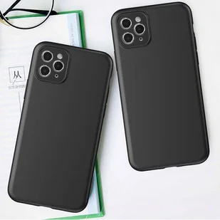 Soft Case etui do Xiaomi Redmi Note 12 Pro+ cienki silikonowy pokrowiec czarne - Etui i futerały do telefonów - miniaturka - grafika 5