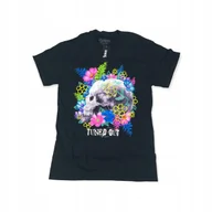 Koszulki męskie - Koszulka T-shirt męski SPENCER'S czarny nadruk S - miniaturka - grafika 1