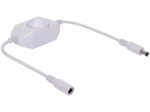 Sterownik LED Mono 1x6A potencjometr na przewodzie biały 12-24V firma Prescot - Taśmy LED - miniaturka - grafika 1