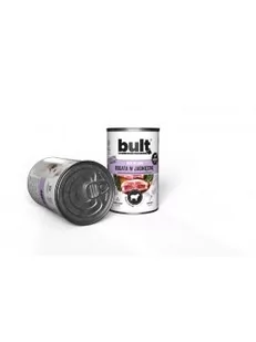 BULT Karma Bogata w Jagnięcinę Puszka Mokra 400g - Mokra karma dla psów - miniaturka - grafika 1