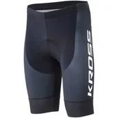 Spodenki rowerowe - Spodenki rowerowe KROSS Sport ( S) Czarny - miniaturka - grafika 1