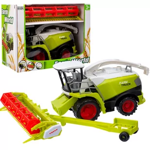 Kombajn Zbożowy Z Napędem  Ruchome Elementy Heder - Samochody i pojazdy dla dzieci - miniaturka - grafika 1