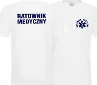 Odzież robocza - Promostars LPP - Koszulka męska RATOWNIK MEDYCZNY biała - miniaturka - grafika 1
