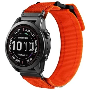 Pasek TECH-PROTECT Scout Pro do Garmin Fenix 5/6/6 Pro/7 Pomarańczowy - Akcesoria do smartwatchy - miniaturka - grafika 1