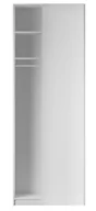 Szafy - Korpus Szafy Tivoli Narożnej 100X240 Biały - miniaturka - grafika 1