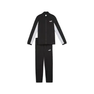 Odzież sportowa dziecięca - Młodzieżowy dres Poly Baseball PUMA Black - miniaturka - grafika 1