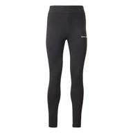 Legginsy - Damskie Legginsy REEBOK RIE COTTON LEGGING HT8060 – Czarny - miniaturka - grafika 1