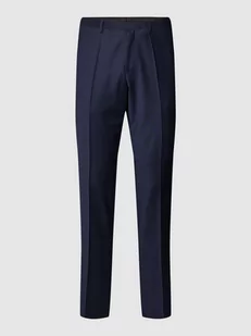 Spodnie do garnituru o kroju slim fit z wzorem w kratę - Spodnie męskie - miniaturka - grafika 1