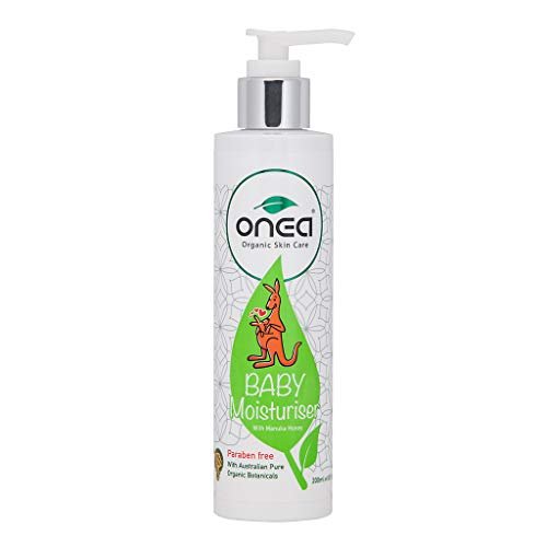 ONEA Baby Moisturizer - Naturalny balsam dla niemowląt z australijskim miodem Manuka, Witamina E - Balsam do ciała łagodzący podrażnienia i nawilżania skóry - 6,8 uncji
