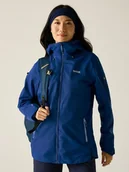 Kurtki i kamizelki sportowe damskie - Regatta Kurtka przeciwdeszczowa "Hamara IV" w kolorze granatowym - miniaturka - grafika 1