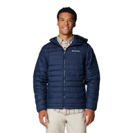 Kurtki męskie - Kurtka męska z kapturem Columbia Powder Lite II Hooded Jacket collegiate navy - S - miniaturka - grafika 1