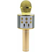 Akcesoria do MP3 - Manta Głośnik mobilny MIC10-G z mikrofonem Złoty - miniaturka - grafika 1