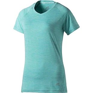 Pro Touch Damska koszulka Rylinda II T-shirt, melanż/miętowa ciemnoszara, 40 - Koszulki i topy damskie - miniaturka - grafika 1