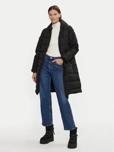 Whistler Kurtka puchowa Amaret W Long Puffer W234603 Czarny Regular Fit - Odzież trekkingowa damska - miniaturka - grafika 1